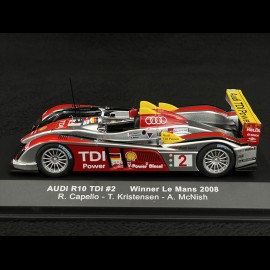 Audi R10 TDI n°2 Sieger 24h Le Mans 2008 1/43 Ixo Models LM2008