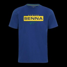 Ayrton Senna T-shirt Formuel 1 Marineblau 701218112-001 - herren