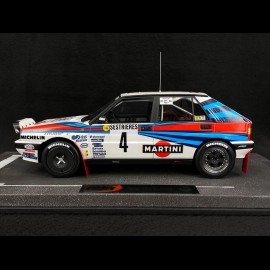 Lancia Delta HF 8V Martini n°4 Sieger Rallye Monte Carlo 1989 1/18 BBR Models BBRC1838-1