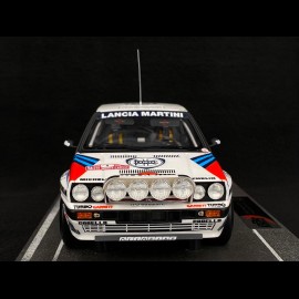 Lancia Delta HF 8V Martini n°4 Sieger Rallye Monte Carlo 1989 1/18 BBR Models BBRC1838-1