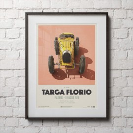 Bugatti T35 Poster Targa Florio 1928 Limited Edition