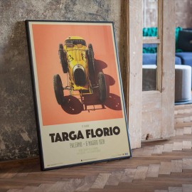 Bugatti T35 Poster Targa Florio 1928 Limited Edition