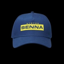 Ayrton Senna Cap Formula 1 Navy Blue 701218115-001 - unisex