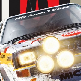 Walter Röhrl - Christian Geistdörfer Audi Quattro S1 Sieger San Remo 1985 Alitalia Poster Limited edition