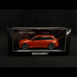 Audi RS6 Avant 2019 Metallic Orange 1/43 Minichamps 410018014