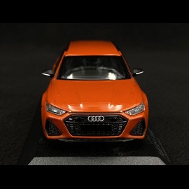 Audi RS6 Avant 2019 Metallic Orange 1/43 Minichamps 410018014