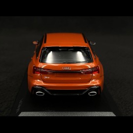 Audi RS6 Avant 2019 Metallic Orange 1/43 Minichamps 410018014