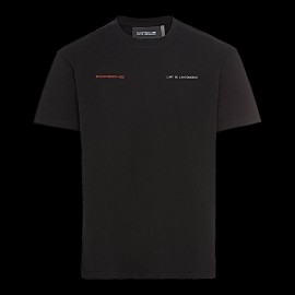 Porsche T-shirt L'Art de l'Automobile Schwarz WAP131NTRA - Herren