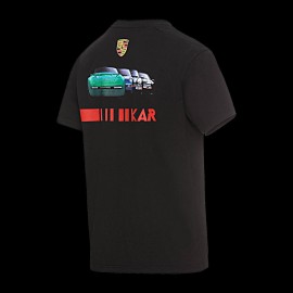 Porsche T-shirt L'Art de l'Automobile Schwarz WAP131NTRA - Herren
