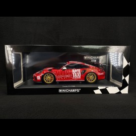 Porsche 911 GT3 RS Type 991 2019 Getspeed Race Taxi Guards Red 1/18 Minichamps 155068227