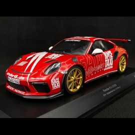 Porsche 911 GT3 RS Type 991 2019 Getspeed Race Taxi Guards Red 1/18 Minichamps 155068227