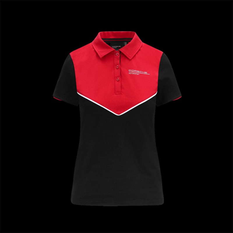 Porsche Polo Motorsport 4 black and red / Red Porsche 701210879001 - women