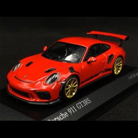 Porsche 911 GT3 RS Type 991 2018 Indischrot 1/43 Minichamps 413067069