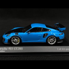 Porsche 911 GT3 RS Type 991 2018 Miamiblau 1/43 Minichamps 413067275