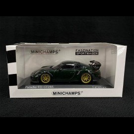 Porsche 911 GT2 RS Type 991 2018 British Racing Green 1/43 Minichamps 413067286