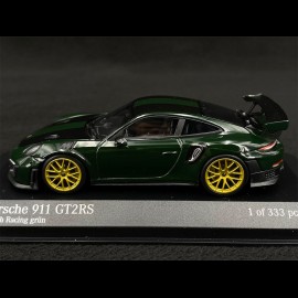 Porsche 911 GT2 RS Type 991 2018 British Racing Green 1/43 Minichamps 413067286