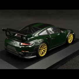 Porsche 911 GT2 RS Type 991 2018 British Racing Green 1/43 Minichamps 413067286