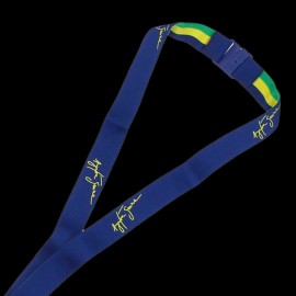 Ayrton Senna Schlüsselanhänger Halsband Blau 701218231-001