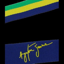 Ayrton Senna Schlüsselanhänger Halsband Blau 701218231-001