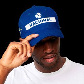 Cap Ayrton Senna Nacional Modern Navy 701218236-001