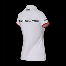 Porsche Motorsport Hugo Boss Polo-shirt weiß WAP431L0MS - Damen