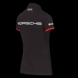 Porsche Motorsport Hugo Boss Polo-shirt schwarz WAP434L0MS - Damen