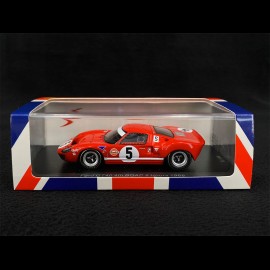 Ford GT40 n°5 6h BOAC 1968 1/43 Spark UK009