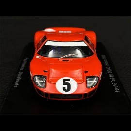 Ford GT40 n°5 6h BOAC 1968 1/43 Spark UK009