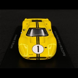 Ford GT40 Mk 4 n°1 Sieger 12h Sebring 1967 1/43 Spark 43SE67