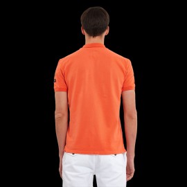 Steve McQueen Polo Shirt Chain Hero Seven Lava Orange - Men E22403