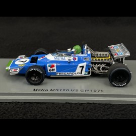 Henri Pescarolo Matra MS120 n°7 GP US 1970 1/43 Spark S4326