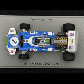 Henri Pescarolo Matra MS120 n°7 GP US 1970 1/43 Spark S4326