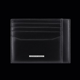 Geldbörse Porsche Design Kartenhalter Leder Schwarz Classic Cardholder 4 4056487001302