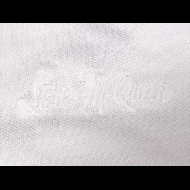 Steve McQueen Polo Shirt Chain Hero Seven White - Men E22403