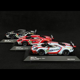 Set of 3 Ford GT n°66 n°67 n°69 24h Le Mans 2019 1/43 Ixo Models