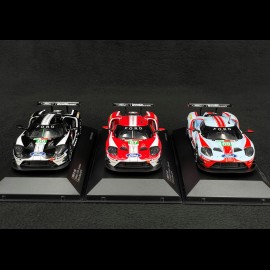 Set of 3 Ford GT n°66 n°67 n°69 24h Le Mans 2019 1/43 Ixo Models