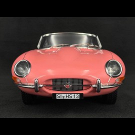 Jaguar Type E Cabriolet 1962 Pink Estée Lauder Edition 1/12 Norev 122721