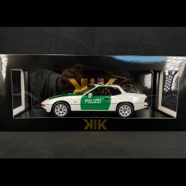Porsche 924 Autobahn Polizei 1985 Grün / Weiß 1/18 KK Scale KKDC180723