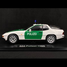 Porsche 924 Autobahn Polizei 1985 Grün / Weiß 1/18 KK Scale KKDC180723