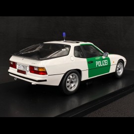 Porsche 924 Autobahn Polizei 1985 Grün / Weiß 1/18 KK Scale KKDC180723