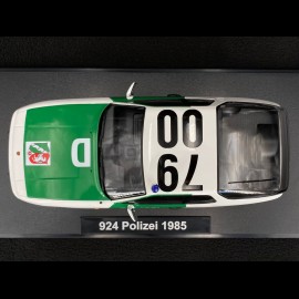 Porsche 924 Autobahn Polizei 1985 Green / White 1/18 KK Scale KKDC180723