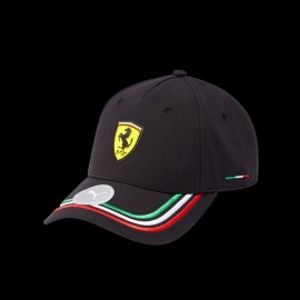 Ferrari F1 Cap Puma Italian Flag Black 701210951-002 - unisex