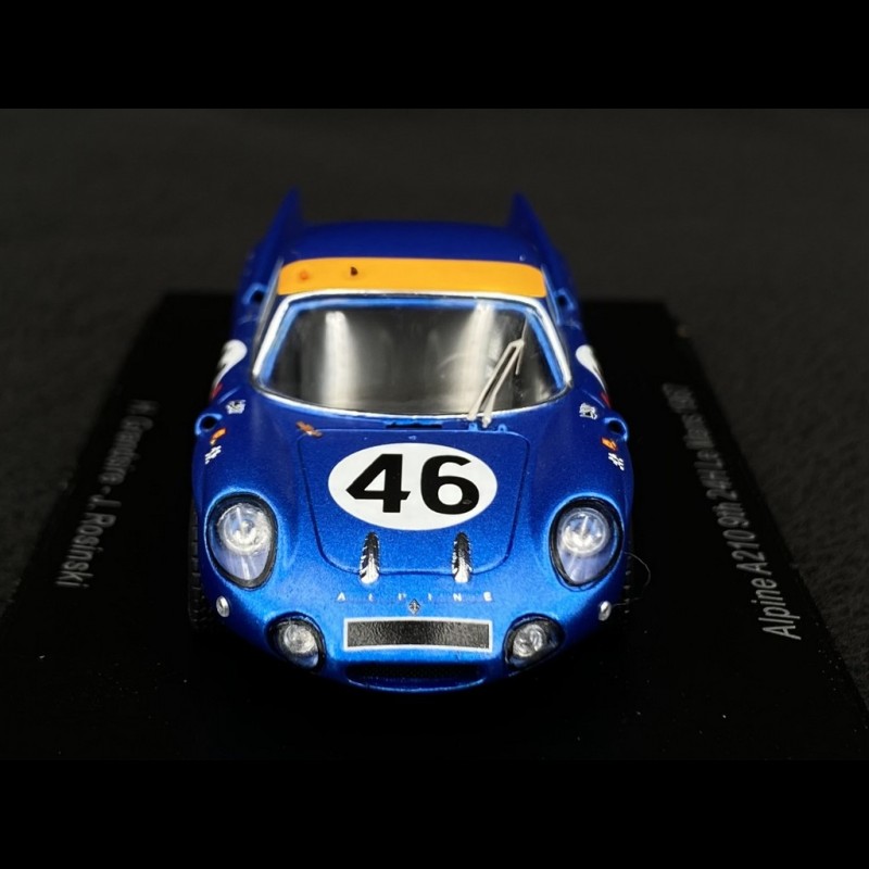 TOP MODEL COLLECTION 1/43 - Alpine A210 N°46 Le Mans 1967 - Résine, édition Limitée - TMC 217