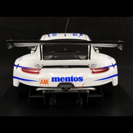 Porsche 911 RSR Mentos type 991 n°56 24h Le Mans 2020 Team Project 1/18 Ixo Models LEGT18059