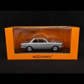 BMW 2000 CS Coupe 1967 Silver Grey 1/43 Minichamps 940025081