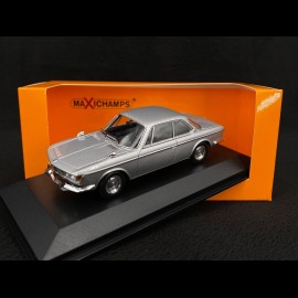 BMW 2000 CS Coupe 1967 Silver Grey 1/43 Minichamps 940025081