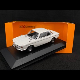 BMW 2000 CS Coupe 1967 WollWeiß 1/43 Minichamps 940025080