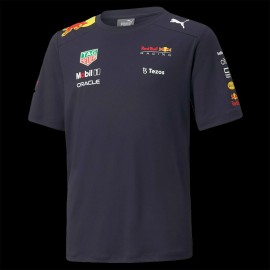 T-Shirt RedBull Racing Verstappen Pérez Tag Heuer Puma Blau 701219164-001 - Kinder